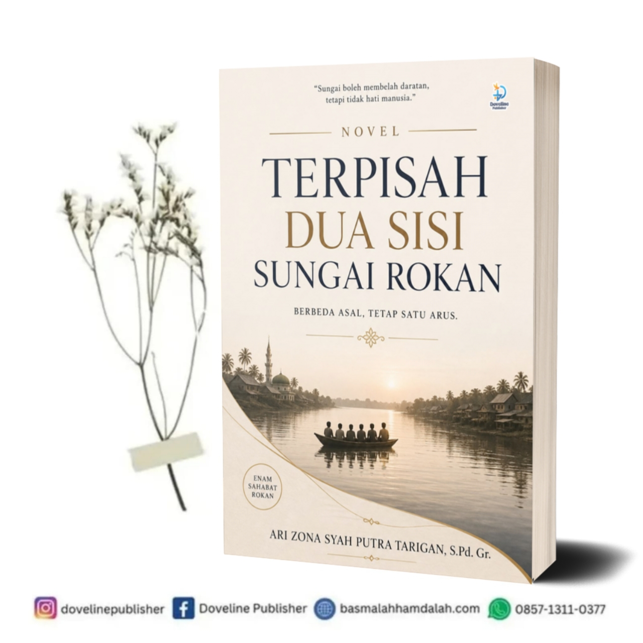 Terpisah Dua Sisi Sungai Rokan